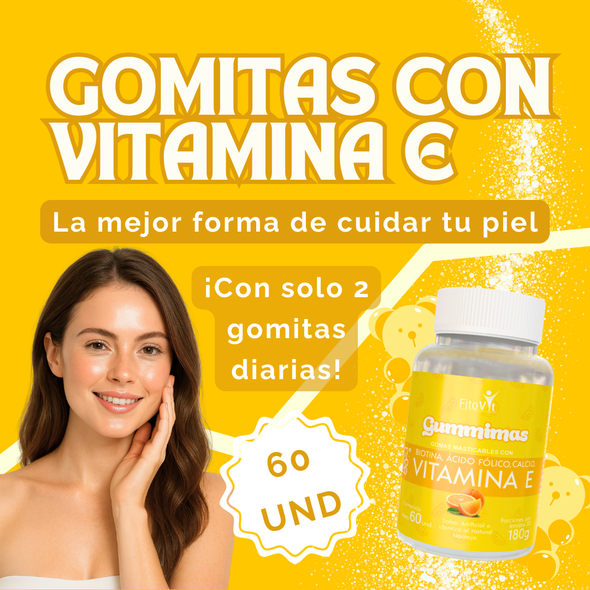 VITAMINA E GOMITAS X 60 UND