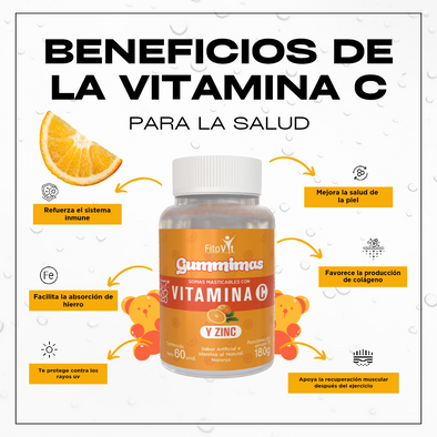 VITAMINA C GOMITAS X 60 UND