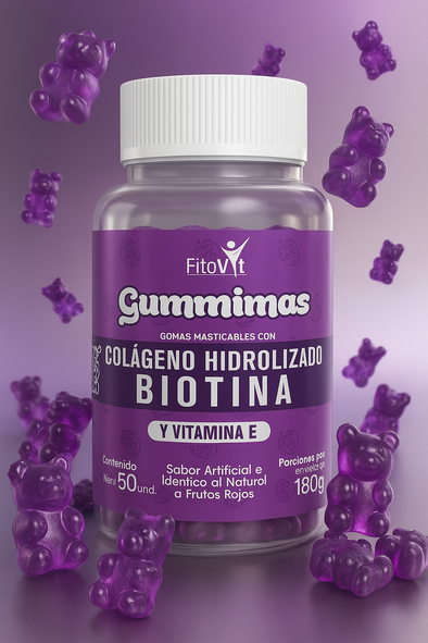 BIOTINA Y COLAGENO H GOMITAS X 60 UND