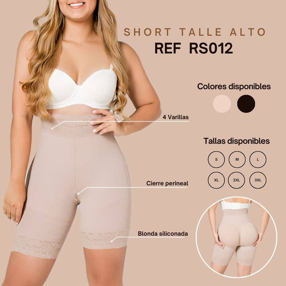 FAJA SHORT TALLE ALTO